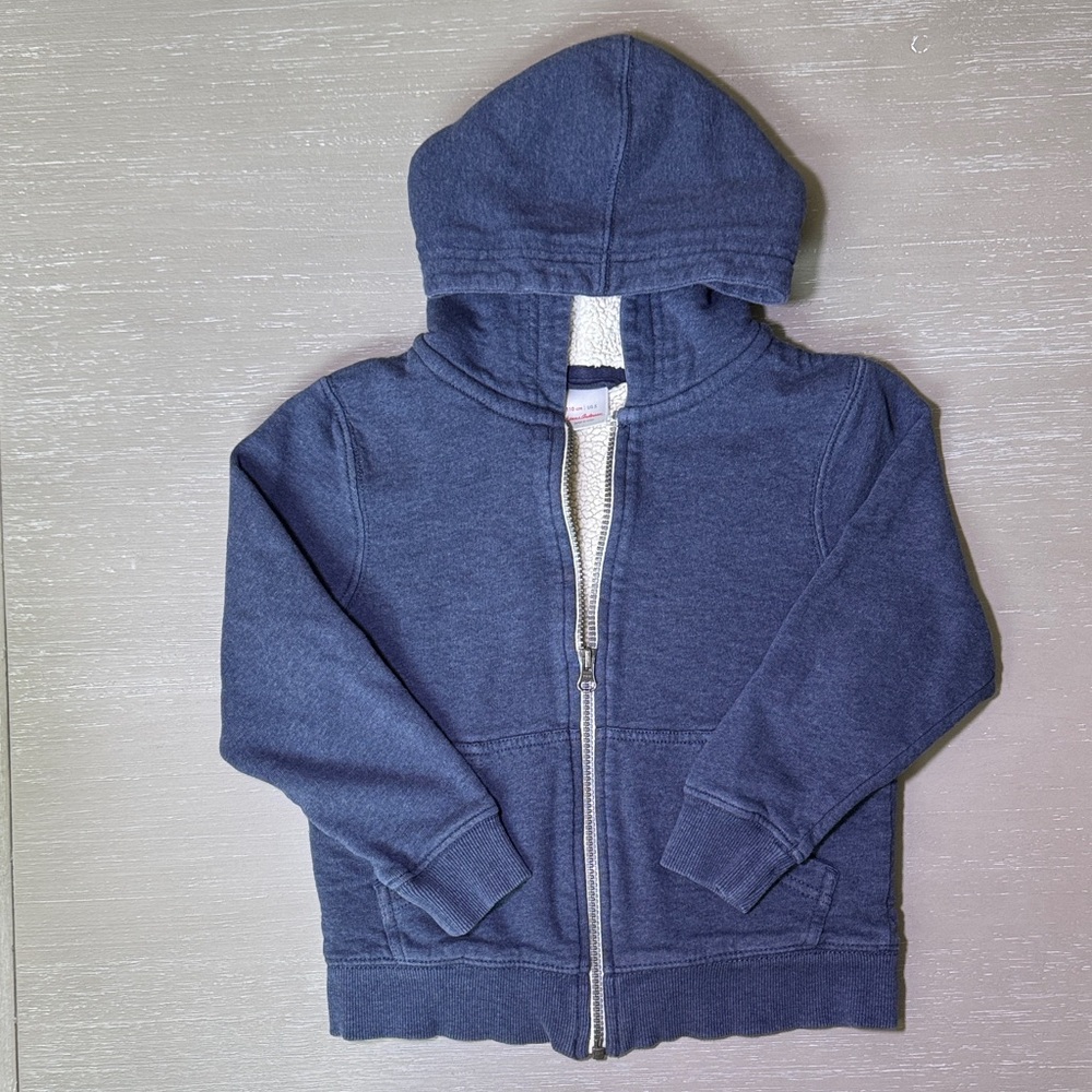 Hanna Andersson Deep Blue Kids Hoodie